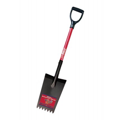 Bully Tools 14-Gauge Shingle Shovel with Fiberglass D-Grip Handle   556541939